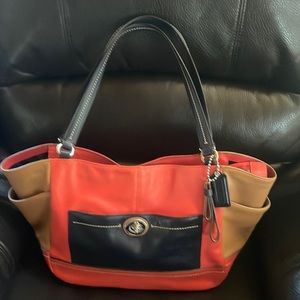 Coach color match bag